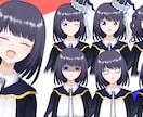 企業並みのLive2Dモデリングします デビューまで徹底サポート！ゲーム配信で映えるモデルを！ イメージ2