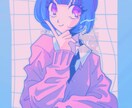 グッズやサムネに映えるバストアップイラスト描きます CDのジャケットや動画サムネイルなどにいかがですか？ イメージ5