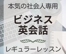継続レッスン｜ビジネス英語の上達をお手伝いします 指導歴20年のフレンドリーなカナダ人があなたをサポートします イメージ1