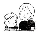 シンプルなゆる似顔絵描きます ゆるっとにているイラストをアイコンやTシャツにしてみませんか イメージ1