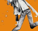 商用可！白黒のイラスト作成します 個性的な白黒のイラストをご提供します！ イメージ5