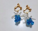 ビーズ手芸のアクセサリーを販売します ブローチ2つとイヤリング4つです。 イメージ6