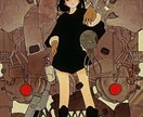 デフォルメされたメカと人を描きます 挿絵やアイコン等イラストが必要な方向けです イメージ4