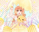 商用OK！かわいいイラスト描きます 商用、同人誌、観賞用など様々な用途に イメージ4