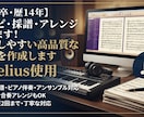 耳コピ・編曲・浄書など！演奏しやすい楽譜作成します 音大卒・歴14年のプロがあなたの「弾きたい！」を形にします イメージ1