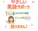 テスト前英語24時間サポートします 質問し放題なので不安を解消できます イメージ1