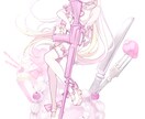 かわいい女の子のイラスト描きます 希望に沿ったイラストを描きます イメージ3