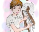 似顔絵を描きます モノクロ/水彩/色鉛筆/デジタル イメージ6