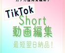 TikTok動画編集します TikTokに特化したに特化した動画編集サービスです！ イメージ1