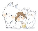 かわいいゆるきゃら描きます かわいくてゆるいイラストが好きな方へ イメージ6