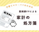 薬剤師FPが「家計の処方箋」をデータ納品します 家計を見える化。チャット相談＆診断シートで不安を解消 イメージ1