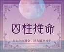 四柱推命｜本質・才能・運勢を体系的に完全解析します あなたの本質・運気・転機を詳細に可視化します イメージ1