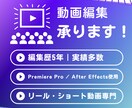 InstagramリールSNS動画を編集します 編集歴5年｜店舗・企業のSNS動画をプロが仕上げます イメージ1