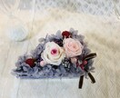 プリザーブドフラワーアレンジメントを作ってます お花のケーキRose✲ショートケーキと同じサイズです✲ イメージ4