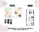 分かりやすい間取り図面制作いたします 普段マイソクや図面の提案、作成をしている建築士&ICです。 イメージ3
