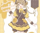 可愛さいっぱいのアイコンや立ち絵、1枚絵を描きます 女の子が得意です！ミニキャラもできます！商用利用◎ イメージ5
