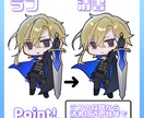 アニメーション対応！ミニキャラ制作します 商用利用可！配信やグッズなどに！ イメージ2