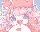 可愛いミニキャラのアイコンやデザインができます 個性的なミニキャラを好み自体でデザインできる イメージ5