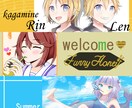 アイコン・サムネ・ヘッダー・1枚絵等、作成致します ～YouTubeサムネ／歌ってみた／Twitterアイコン等 イメージ1