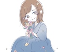 アイコンに使えるイラスト作成します ゆるかわいいイラストが好きな方におすすめ！ イメージ2