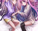 可愛い女の子から中性的な男の子まで幅広く描きます 【1枚絵(背景あり)コース】！！ イメージ7