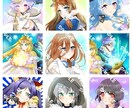 キラキラのアイコン描きます 思わず目に留まる様なキラキラのアイコンを作成します。 イメージ4