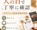 メニュー表の売れ方を整えます 注文率UPを意識したメニューへ イメージ8