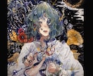 誕生日花の女の子のミニイラスト描きます 透明水彩のアナログイラストを制作しております! イメージ3