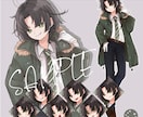 Live2D用やTRPG用などの立ち絵描きます 貴方だけのオリジナル立ち絵を作りませんか？ イメージ5