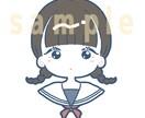 かわいいおんなのこのアイコン描きます 世界にひとつだけ、かわいいおんなのこのアイコンが欲しい方へ イメージ2