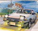 あなたの愛車のイラストを描きます 車仲間へのプレゼントや愛車への思い出に！ イメージ3