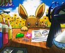 物語を感じる魅力的な一枚絵描きます キャラクターが生き生きと動き出すような物語性あるイラスト イメージ8
