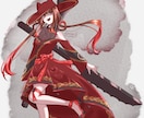 綺麗系ファンタジーな女の子を描きます あなたの好みのモチーフをかわいい女の子にデザイン！ イメージ3
