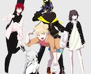 TRPGやゲームの立ち絵制作致します あなただけの立ち絵でTRPGに彩りを！ イメージ5