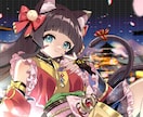 カップルイラスト（一枚絵、夢絵など）制作します カップルイラスト、一枚絵、夢絵など描かせて頂きます！ イメージ9