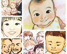 似顔絵描きます いただいたお写真からほっこり優しい似顔絵描きます。 イメージ3