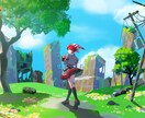 理想の絵柄でイラストを描きます 【Aプラン】アイコン、サムネイル、キャラクターデザインなど！ イメージ3