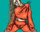 ストリート風イラストアイコンを制作致します あなたのアイコンにストリートでポップな彩りを イメージ1