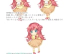 イラスト、ミニキャラ描きます コロリとかわいい！をお届けします イメージ3