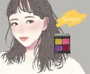 お洒落で繊細なイラストを描きます 美容系/日常のワンシーンのイラストが得意です。 イメージ2