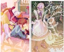 雰囲気重視のイラスト描きます 理想のイメージを形にします✩.*˚ イメージ3