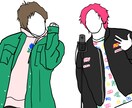 写真から目を引くアイコンイラストつくります あなたにそっくり！とっても素敵なアイコンを作成します。 イメージ3