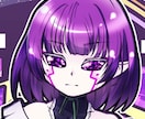 SNSアイコン用イラスト描きます やわらかく幻想的な女性キャラのSNSアイコン描きます イメージ5