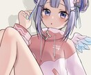 〇□の枠へ封印！SNSアイコン制作をします キャラを〇□の枠へ閉じ込めます( `ω´ っ)3 イメージ3