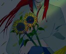 カッコイイ女の子、綺麗なイラストを作成いたします アイコン、配信ジャケットなど。目ヂカラ強め暗めが得意です イメージ9