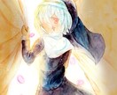 水彩で可愛いアイコン描きます 色鮮やか、温かい雰囲気のデフォルメイラスト イメージ4