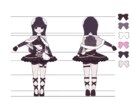 キャラクターデザイン及び三面図承ります 固定キャラクターを作りたい方におすすめです。 イメージ4