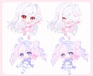 かわいいミニキャラ/SDの全身イラスト制作します 優しく淡い雰囲気のイラストが得意です！ イメージ2
