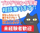 プログラミングの勉強を始めたい人相談に乗ります あなたに合った学習ロードマップを一緒に考えましょう イメージ1