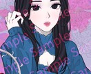 SNSやサムネイルに使えるイラストをお描きします あなただけの華やかなイラストを制作します！ イメージ4